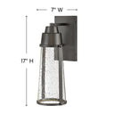 Hinkley Miles Outdoor Medium Wall Mount Lantern Alternative Image 1