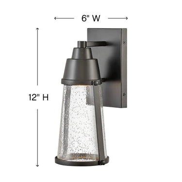 Hinkley Miles Outdoor Small Wall Mount Lantern Alternative Image 1