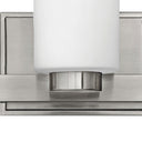 Hinkley Miley LED Medium Three Light Vanity Wall Sconce in Brushed Nickel Finish Alternative Image 2