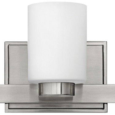 Hinkley Miley LED Medium Three Light Vanity Wall Sconce in Brushed Nickel Finish Alternative Image 3