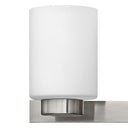 Hinkley Miley LED Medium Three Light Vanity Wall Sconce in Brushed Nickel Finish Alternative Image 4