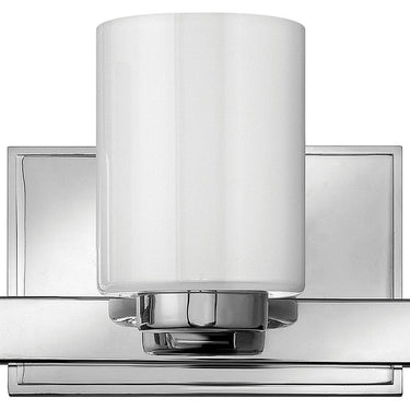 Hinkley Miley LED Medium Three Light Vanity Wall Sconce in Chrome Finish Alternative Image 3