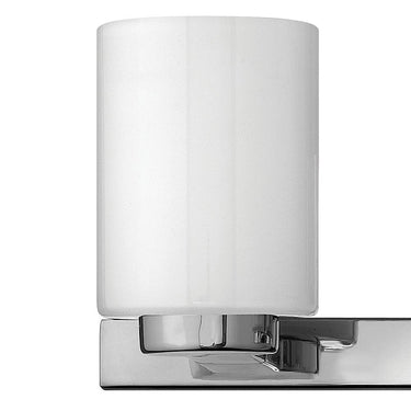 Hinkley Miley LED Medium Three Light Vanity Wall Sconce in Chrome Finish Alternative Image 4