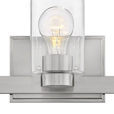 Hinkley Miley Medium Three Light Vanity Wall Sconce - Alternative Image 5053BN-CL Alternative Image 2