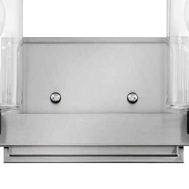 Hinkley Miley Small Two Light Vanity Wall Sconce - Alternative Image 5052BN-CL Alternative Image 3