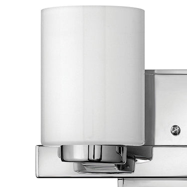 Hinkley Miley Small Two Light Vanity Wall Sconce in Chrome Finish Alternative Image 4