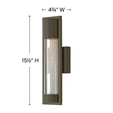 Hinkley Mist Outdoor Medium Wall Mount Lantern Alternative Image 1
