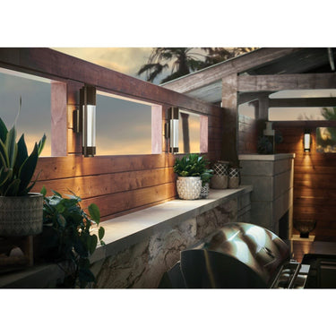 Hinkley Mist Outdoor Medium Wall Mount Lantern Alternative Image 9