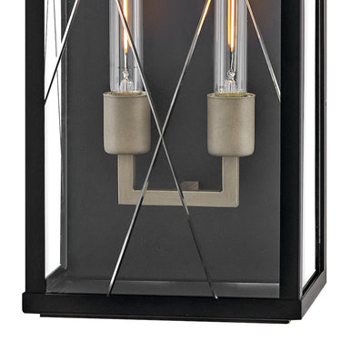 Hinkley Monte Outdoor Large Wall Mount Lantern - Alternative Image 28885BK Alternative Image 3