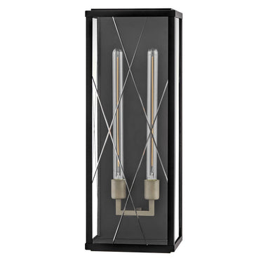 Hinkley Monte Outdoor Large Wall Mount Lantern - Alternative Image 28885BK Alternative Image 4