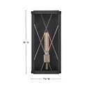 Hinkley Monte Outdoor Medium Wall Mount Lantern Alternative Image 1