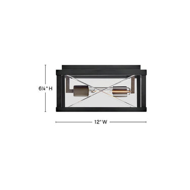 Hinkley Monte Outdoor Small Flush Mount Alternative Image 1