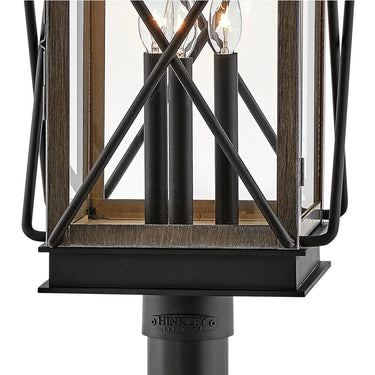 Hinkley Montecito Outdoor Medium Post Mount Lantern Alternative Image 2