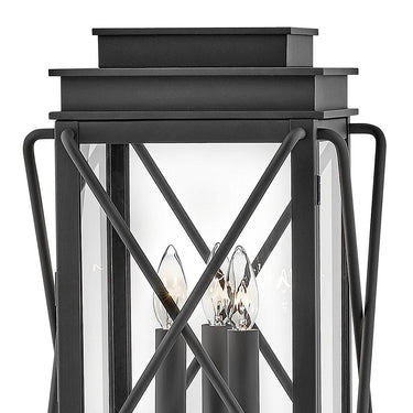 Hinkley Montecito Outdoor Medium Post Mount Lantern Alternative Image 4