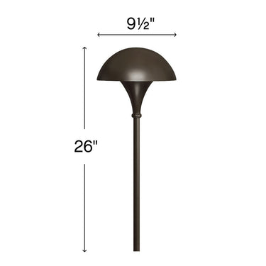 Hinkley Mushroom Alternative Image 120V Path Light Alternative Image 6
