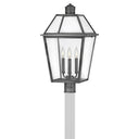 Hinkley Nouvelle Outdoor Large Post Mount Lantern Alternative Image 4