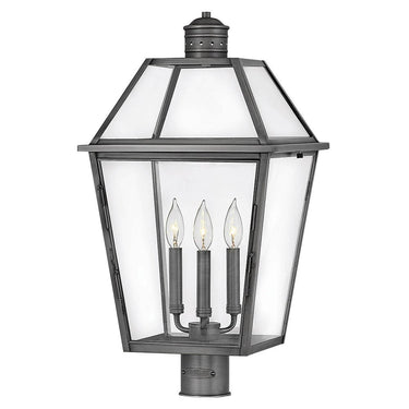 Hinkley Nouvelle Outdoor Large Post Mount Lantern 