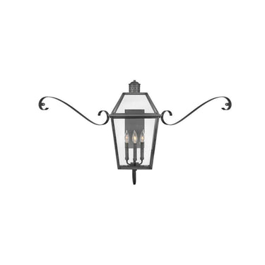 Hinkley Nouvelle Outdoor Large Wall Mount Lantern - Alternative Image 2774BLB Alternative Image 1