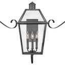 Hinkley Nouvelle Outdoor Large Wall Mount Lantern - Alternative Image 2774BLB Alternative Image 4