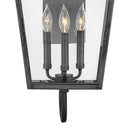 Hinkley Nouvelle Outdoor Large Wall Mount Lantern - Alternative Image 2774BLB-SCR Alternative Image 2