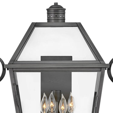 Hinkley Nouvelle Outdoor Large Wall Mount Lantern - Alternative Image 2775BLB-SCR Alternative Image 2