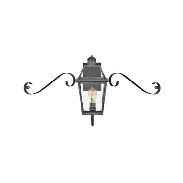 Hinkley Nouvelle Outdoor Medium Wall Mount Lantern - Alternative Image 2770BLB Alternative Image 1