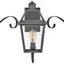 Hinkley Nouvelle Outdoor Medium Wall Mount Lantern - Alternative Image 2770BLB-SCR Alternative Image 1