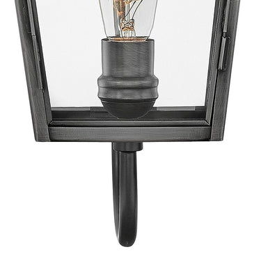 Hinkley Nouvelle Outdoor Medium Wall Mount Lantern - Alternative Image 2770BLB-SCR Alternative Image 2