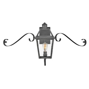 Hinkley Nouvelle Outdoor Medium Wall Mount Lantern - 2770BLB-SCR 