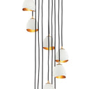 Hinkley Nula Large Multi Tier Pendant in Shell White Finish Alternative Image 3