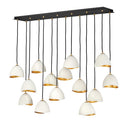 Hinkley Nula Medium Fourteen Light Linear Chandelier Alternative Image 5