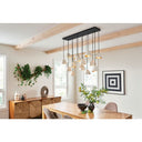 Hinkley Nula Medium Fourteen Light Linear Chandelier Alternative Image 9