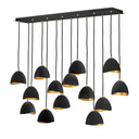 Hinkley Nula Medium Fourteen Light Linear Chandelier 