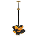 Hinkley Nula Medium Single Tier Chandelier in Shell Black Finish Alternative Image 1