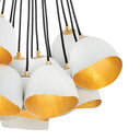 Hinkley Nula Medium Single Tier Chandelier in Shell White Finish Alternative Image 3