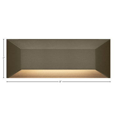 Hinkley Nuvi Alternative Image 12V Large Rectangular Deck Sconce Alternative Image 3