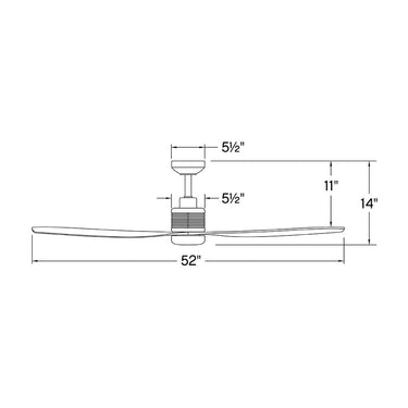 Hinkley Oris 52" LED Smart Fan Alternate Image-17