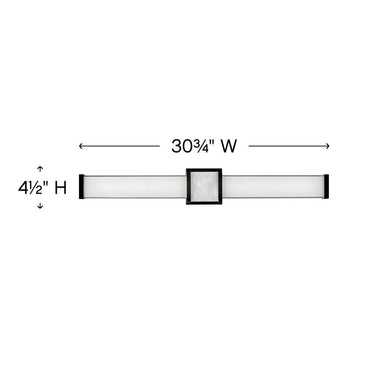 Hinkley Pietra Large LED Vanity Wall Sconce - HL51583 Alternative Image 1