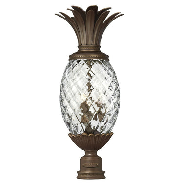 Hinkley Plantation 12V LED Outdoor Large Post Mount Lantern - 2221CB-LV 