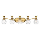 Hinkley Plantation Extra Large Five Light Vanity Wall Sconce 