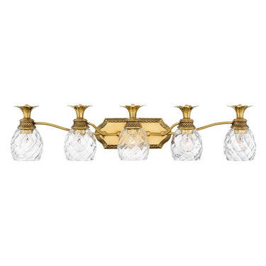 Hinkley Plantation Extra Large Five Light Vanity Wall Sconce 