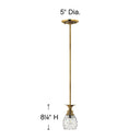 Hinkley Plantation Extra Small Pendant in Burnished Brass Finish Alternative Image 1
