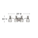 Hinkley Plantation Large Four Light Vanity Wall Sconce Alternative Image 7