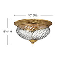 Hinkley Plantation Medium Flush Mount Alternative Image 1