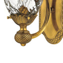 Hinkley Plantation Medium Single Light Sconce in Burnished Brass Finish Alternative Image 3
