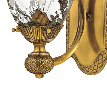 Hinkley Plantation Medium Single Light Sconce in Burnished Brass Finish Alternative Image 3