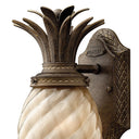 Hinkley Plantation Outdoor Medium Wall Mount Lantern in Pearl Bronze Finish Alternative Image 2