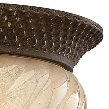 Hinkley Plantation Outdoor Small Flush Mount - Alternative Image 2128PZ Alternative Image 3