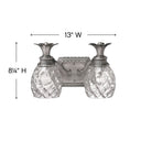 Hinkley Plantation Small Two Light Vanity Wall Sconce Alternative Image 4