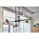 Hinkley Poppy Medium Eight Light Linear Pendant Alternative Image 2